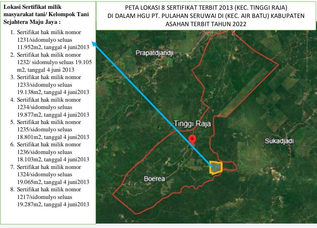 HMTN-MP Tampung Aspirasi Petani Sidomulyo, Persoalkan 415 Hektare dan 8 Sertifikat di Area HGU PT Pulahan Seruai 6 IMG 20260921 WA0169